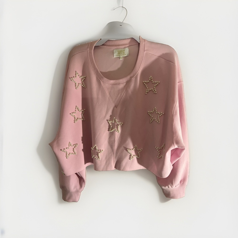 Simply southern Women's Classic Piper Star Pullover Size M